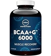 MRM Nutrition BCAA+ 6000mg | Muscle Recovery | 6g Branch Chain Amino Acids per Capsule | with L-...