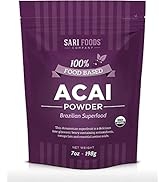 Organic Acai Powder (7 Ounce): Natural Freeze Dried Superfood, Non-Synthetic & Naturally Occurrin...