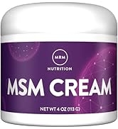 MRM Nutrition MSM Cream | Methyl-sulfonyl-Methane Cream | Joint Health | Hair + Skin + Nails | Bi...